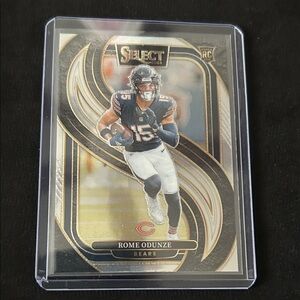 Rome Odunze (Chicago Bears) Select Panini Rookie Card
